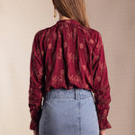 Camisa Emira Wine The Nook Store