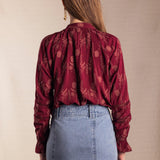 Camisa Emira Wine The Nook Store