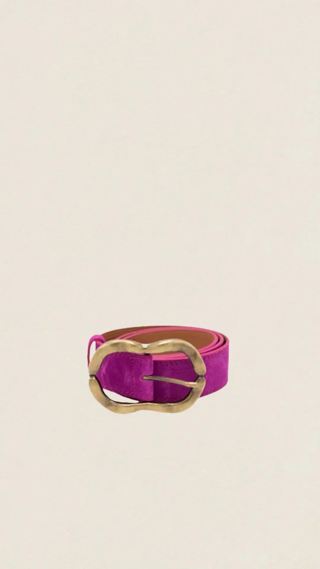 Cinturon Yvonne morado The Nook Store