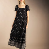 Antoniette Black Dress