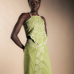 Conjunto Caetana Palmeras Verde Oliva-The Nook Store