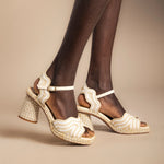 Sandalia Danae Blanco-The Nook Store