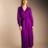 Vestido Gia Morado-The Nook Store