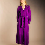 Vestido Gia Morado-The Nook Store