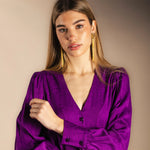 Vestido Gia Morado-The Nook Store