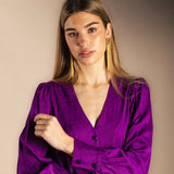 Vestido Gia Morado-The Nook Store