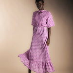 Vestido Ziel Print Morado-The Nook Store