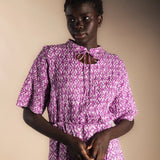 Vestido Ziel Print Morado-The Nook Store