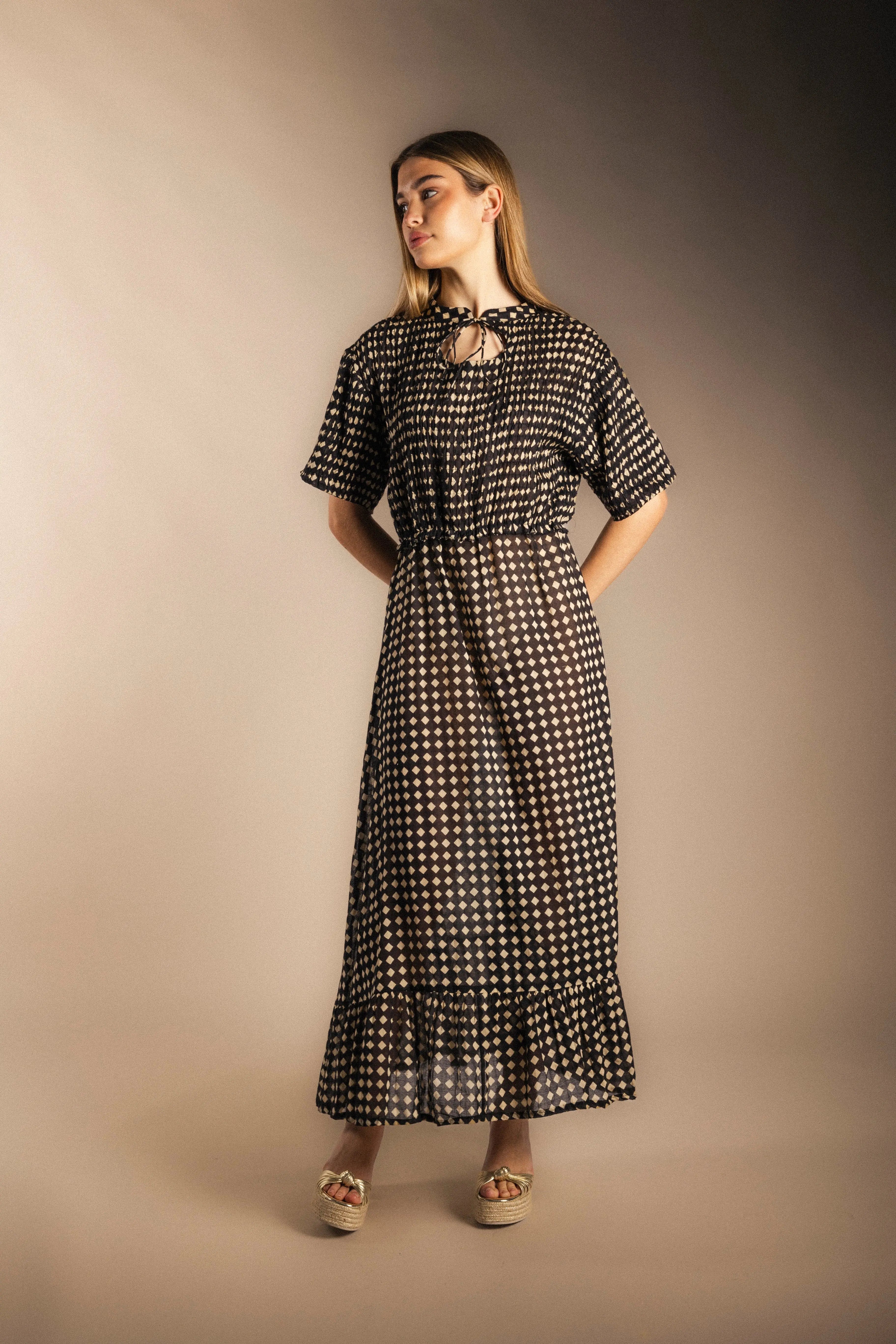 Vestido Ziel Negro-The Nook Store