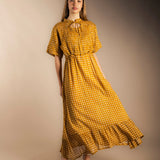 Vestido Ziel Mostaza-The Nook Store