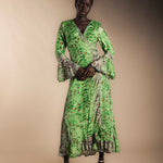 Vestido-Kimono Kinari Green-The Nook Store