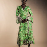 Vestido-Kimono Kinari Green-The Nook Store