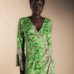 Vestido-Kimono Kinari Green-The Nook Store