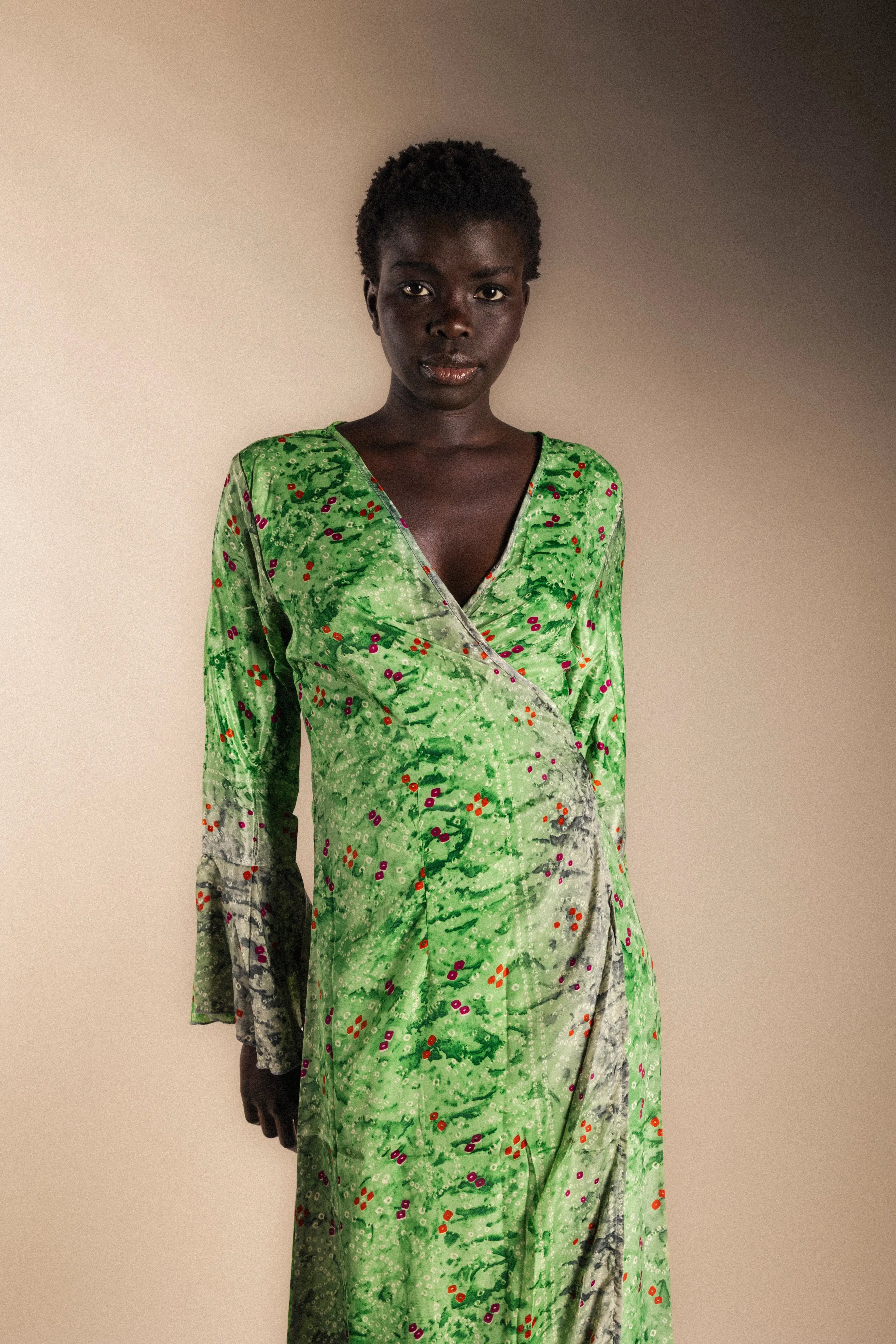 Vestido-Kimono Kinari Green-The Nook Store