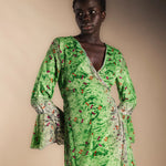 Vestido-Kimono Kinari Green-The Nook Store