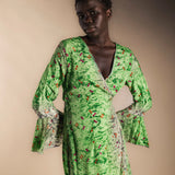 Vestido-Kimono Kinari Green-The Nook Store