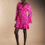 Vestido/Kimono Kinari Rosa Corto-The Nook Store