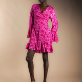Vestido/Kimono Kinari Rosa Corto-The Nook Store