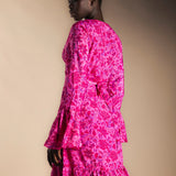 Vestido/Kimono Kinari Rosa Corto-The Nook Store