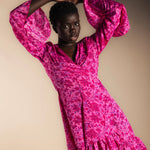 Vestido/Kimono Kinari Rosa Corto-The Nook Store