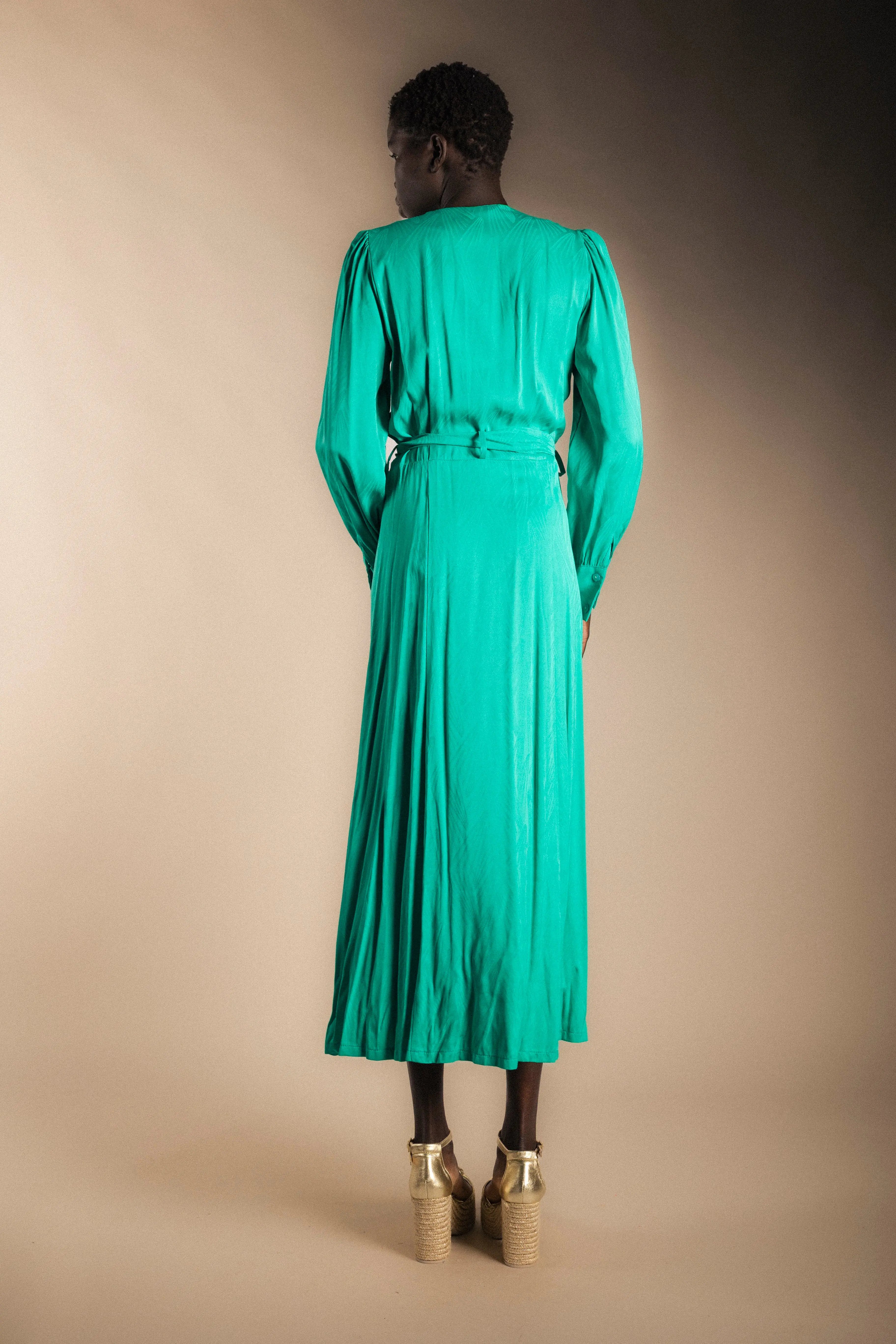 Vestido Gia Verde Agua-The Nook Store