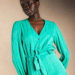Vestido Gia Verde Agua-The Nook Store