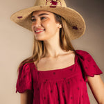 Vestido Antoniette Pink/Wine-The Nook Store