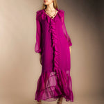 Vestido Chloe Fucsia Vest01-The Nook Store