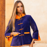 Chaqueta Acolchada Madeline Morada MAD07