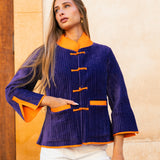 Chaqueta Acolchada Madeline Morada MAD07