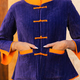 Chaqueta Acolchada Madeline Morada MAD07