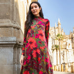 Vestido Alice Flores Multicolor AL02 The Nook Store