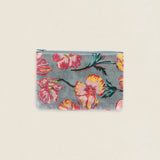 Monedero Terciopelo Cloe Gris