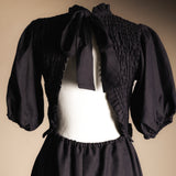 Vestido Lucia Black and White Vest28-The Nook Store