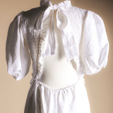 Vestido Lucia White and Black Vest29-The Nook Store