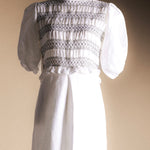 Vestido Lucia White and Black Vest29-The Nook Store
