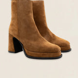 Brandy Leather Seal Boots