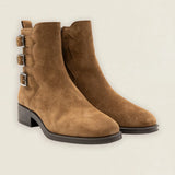 Botas Oregón Ante Castaña