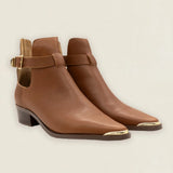 Botas Gaby Piel Cuero