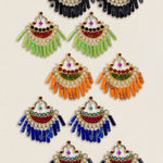 Pendientes Abanico Round PEN212-The Nook Store