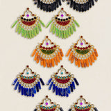 Pendientes Abanico Round PEN212-The Nook Store