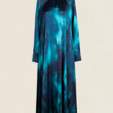 Vestido Alice Tie Dye Azul Marino
