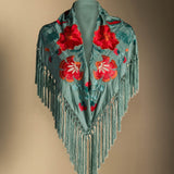 Manton Anita Verde Viejo M511