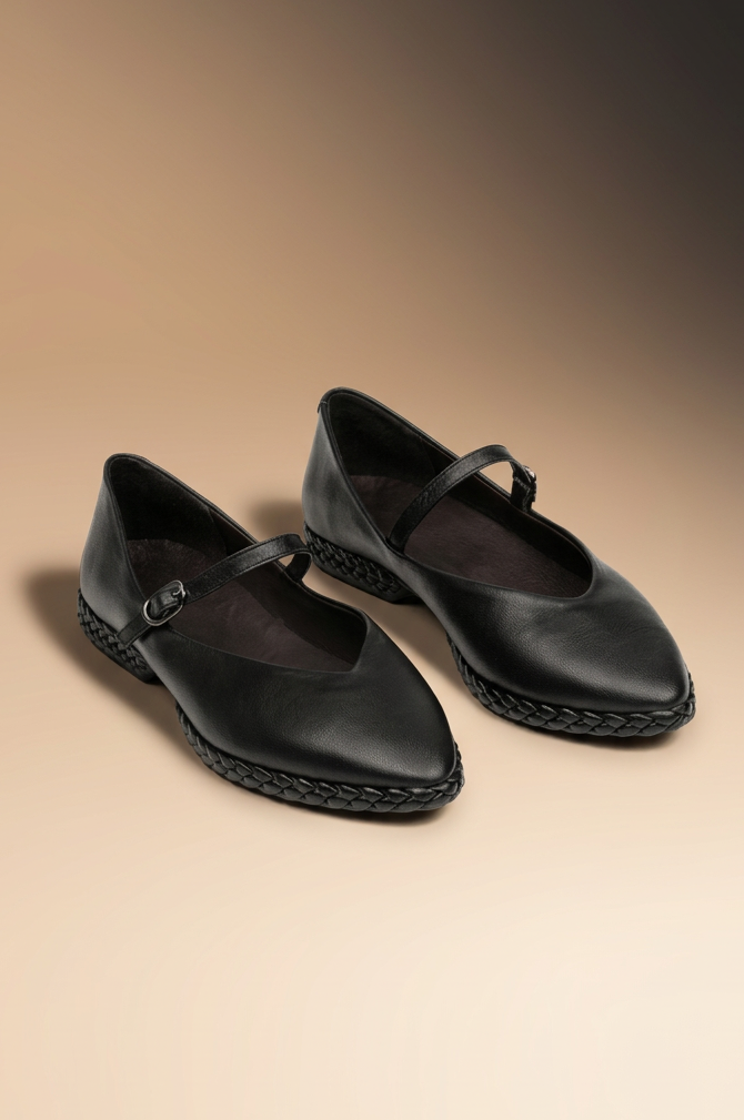 Bailarina Hasa Negro-The Nook Store