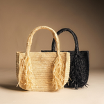 Bolso De Mano Rafia Sylvie-The Nook Store