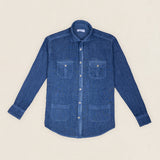 Camisa Lino 4 Bolsillos 937-The Nook Store
