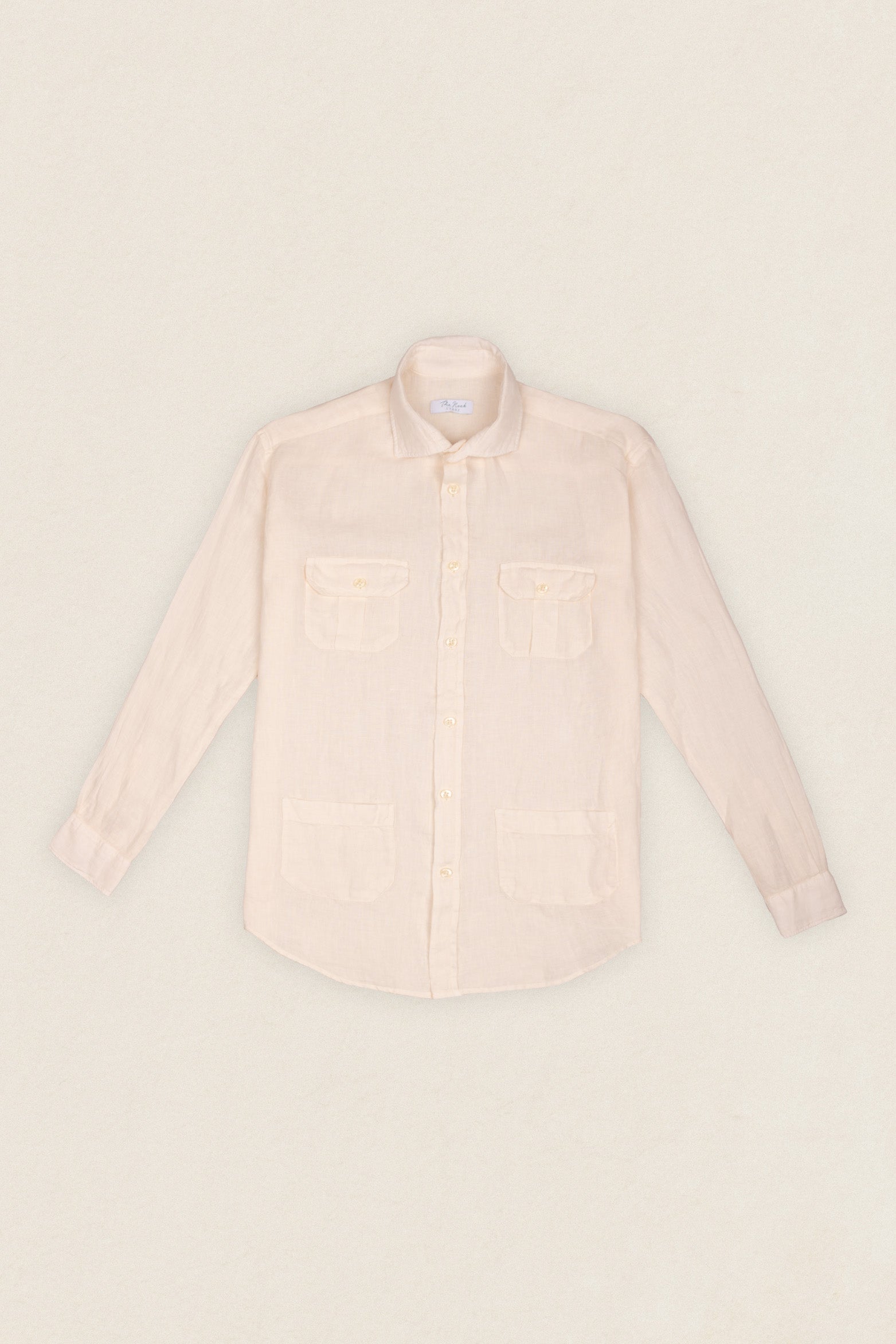 Camisa Lino 4 Bolsillos C46-The Nook Store