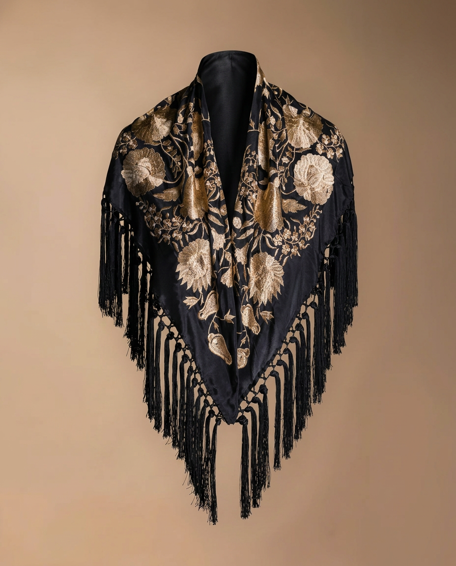 Manton Carmuca Bicolor Negro/Dorado M533-The Nook Store