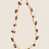 Collar Coral and Gold CO64-The Nook Store
