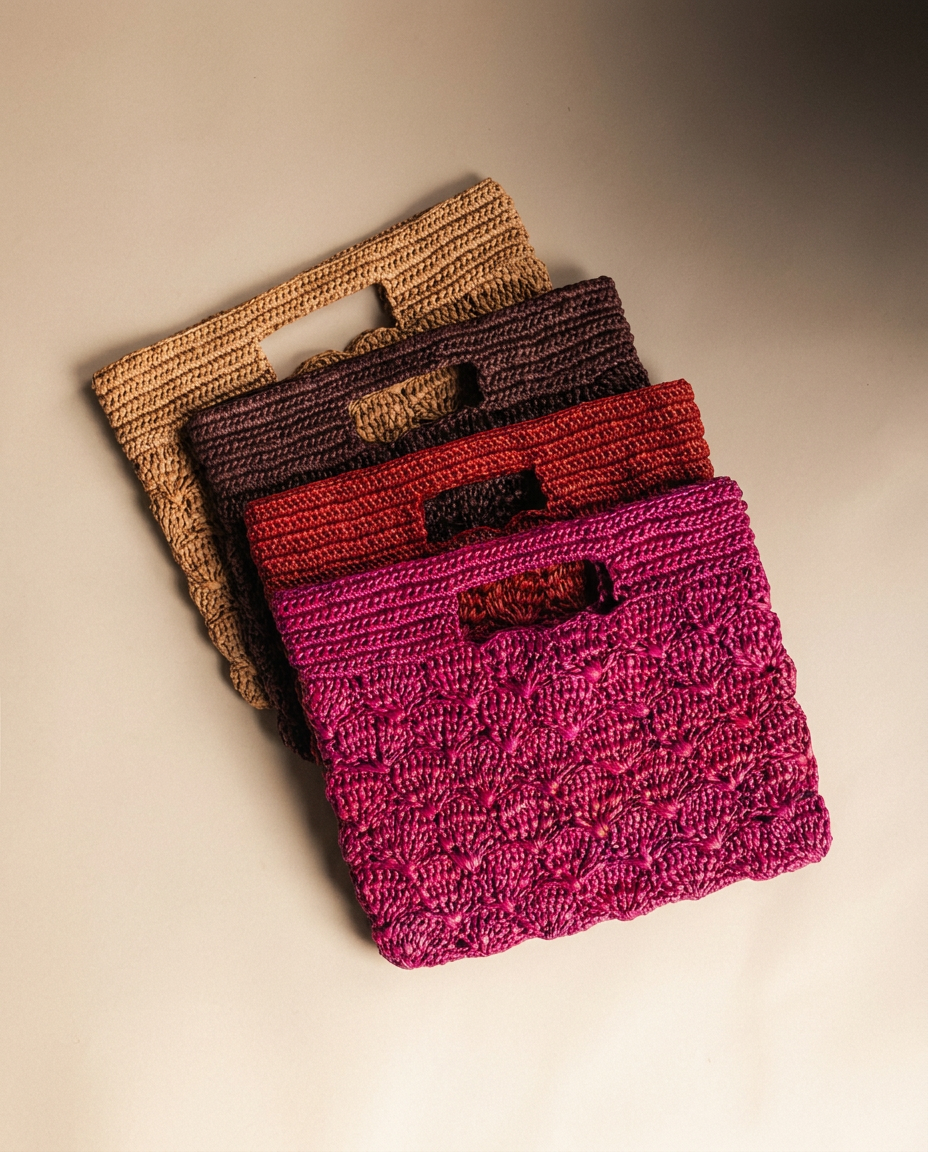 Bolso De Mano Rafia Sacha-The Nook Store